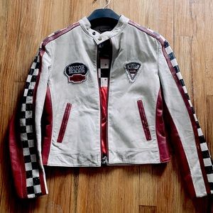 RARE! Vintage Wilson’s Leather Racing Jacket